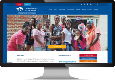 Association Nonprofit Web Design by Bethesda Design Web