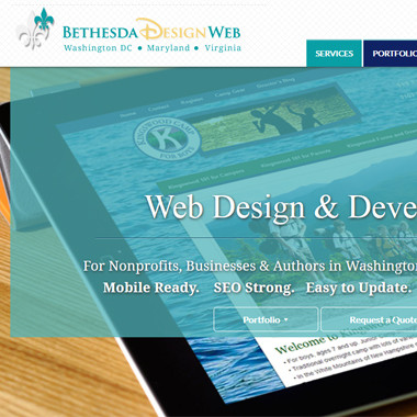 Bethesda Design Web Redesign