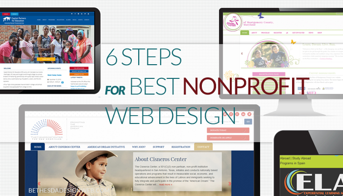 6 Steps to Best Nonprofit Web Design